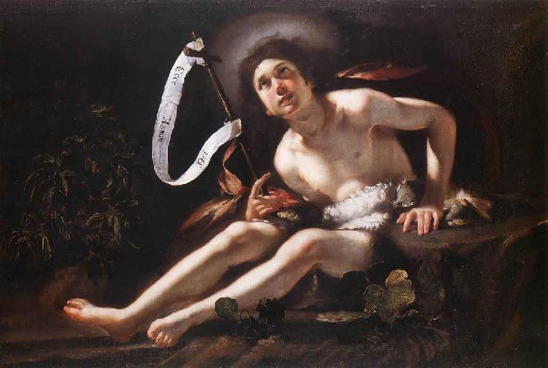 Bernardo Strozzi St John the Baptist Germany oil painting art
